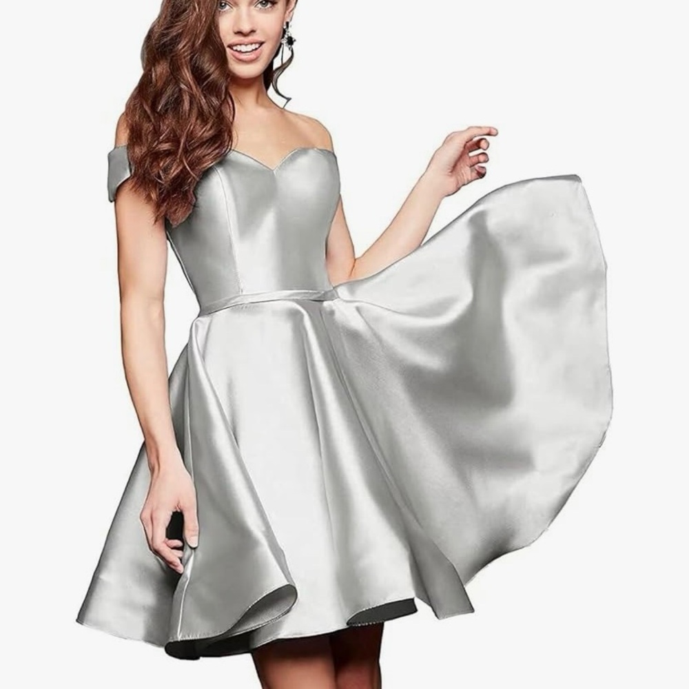 Off shoulder Dress.